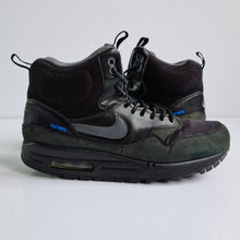 Load image into Gallery viewer, Nike Air Max 1 Mid Sneaker Boot Black UK7 Korreckt