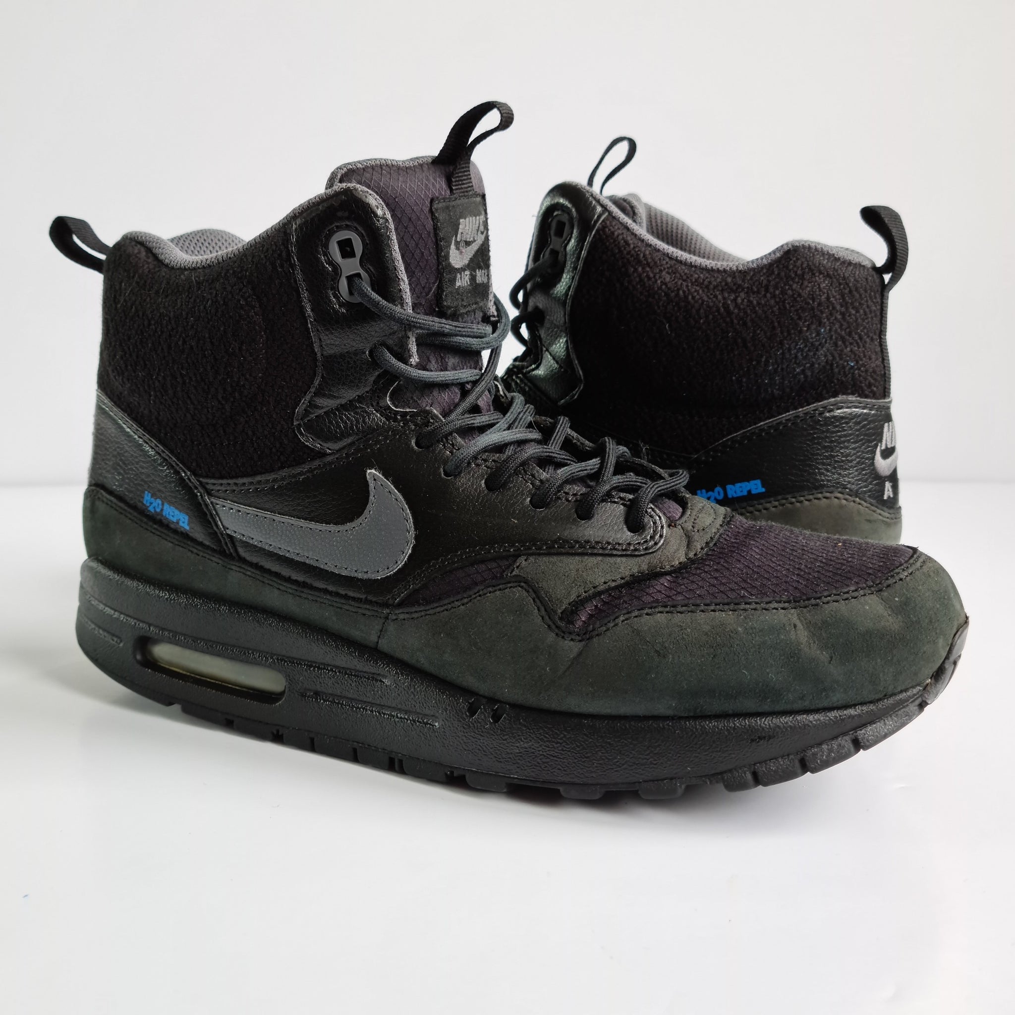 Nike Air Max Mid Sneaker Boot Black UK7