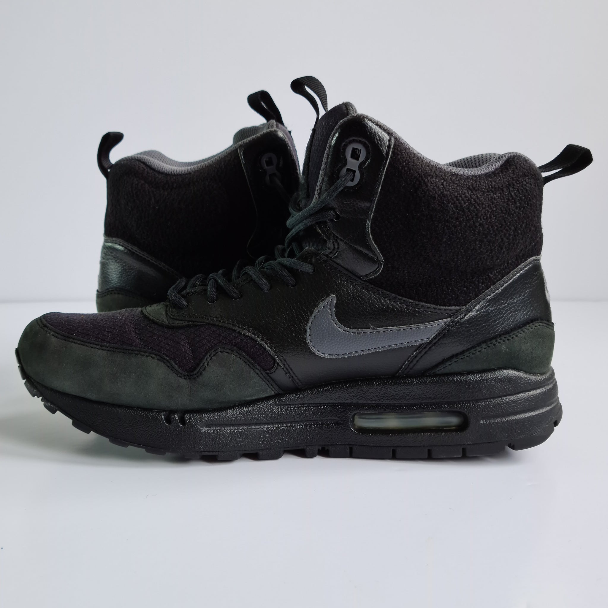 misericordia participar Disgusto Nike Air Max 1 Mid Sneaker Boot Black UK7 – Korreckt