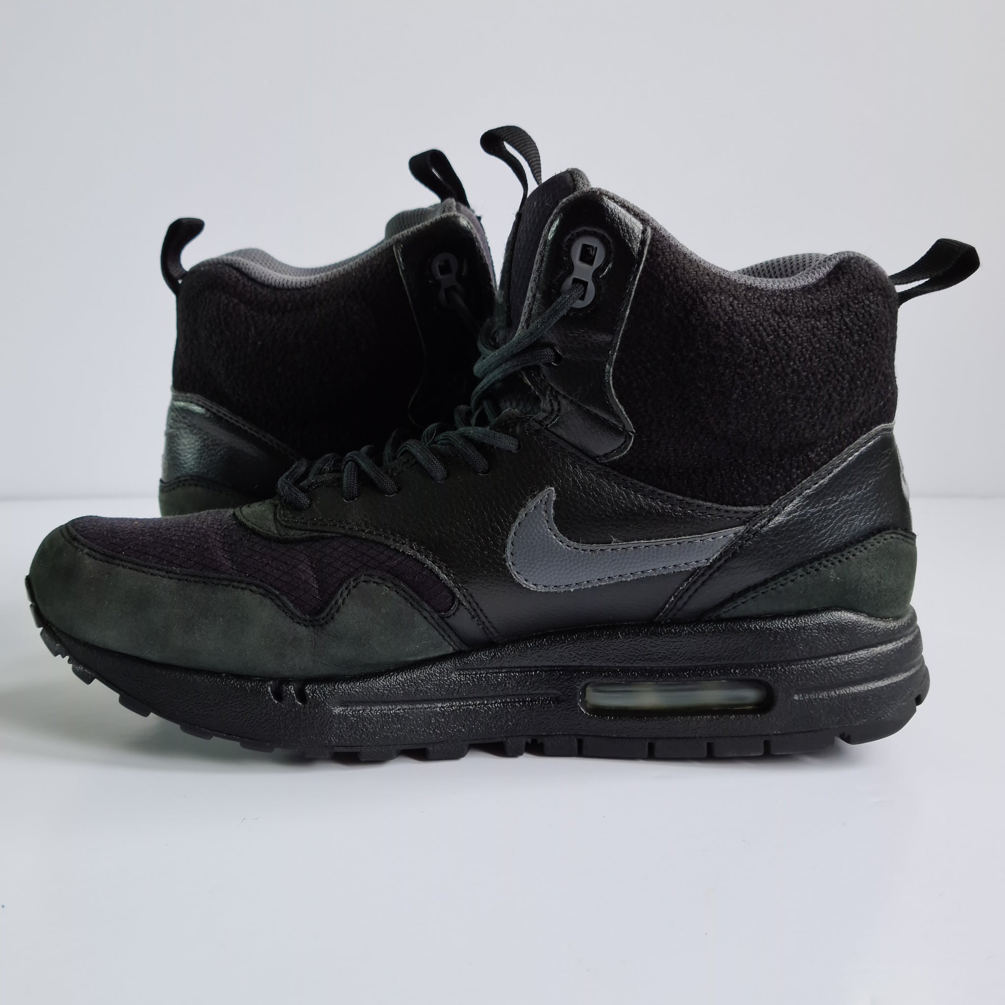 Sale Nike Nike Air Max 2014 Leder Schwarz Nike Air Max Mid Sneaker