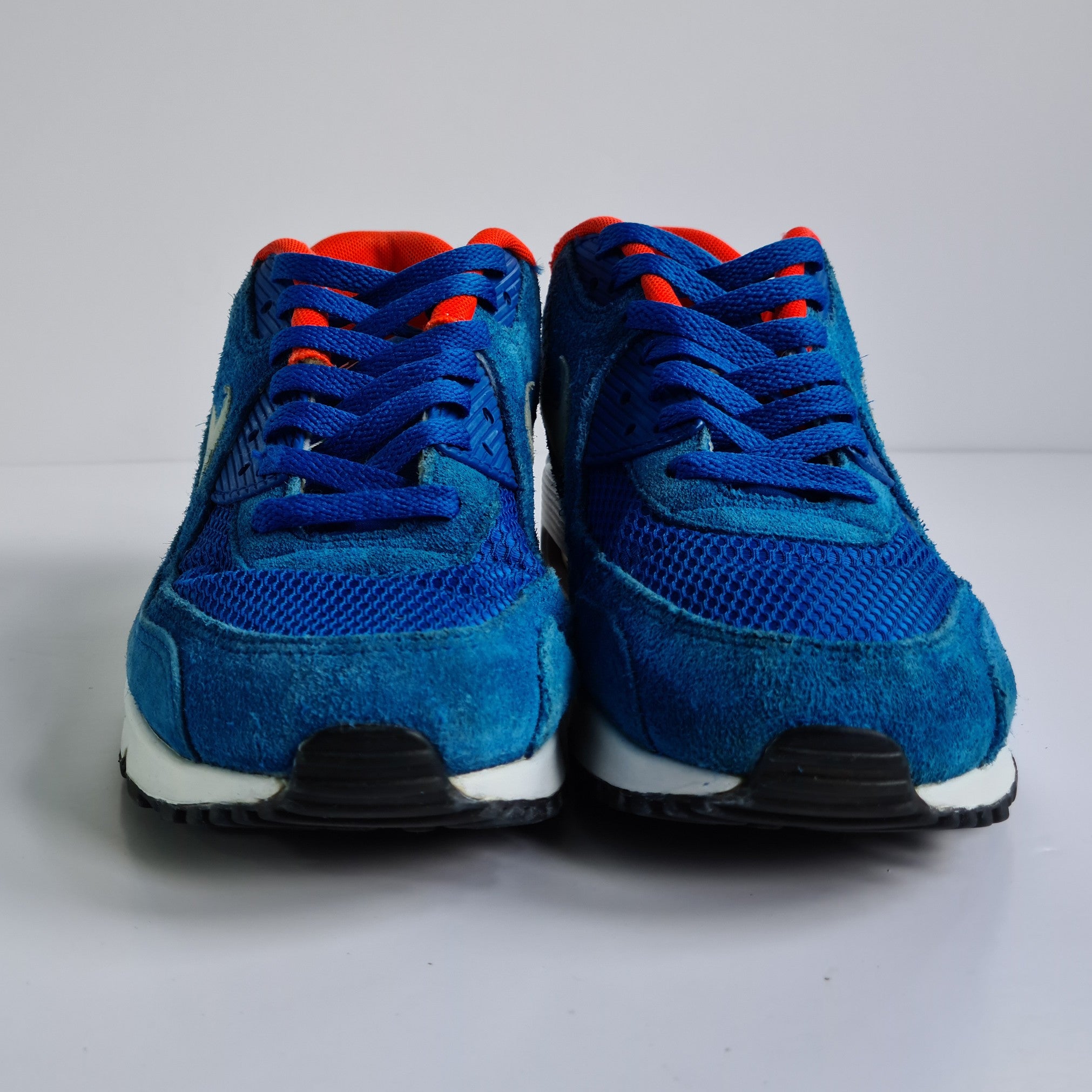 Nike Air Max 90 Essential Electric Blue UK8 Korreckt