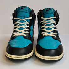 Load image into Gallery viewer, Nike Dunk High &#39;Black Glass Blue&#39; UK10 Korreckt
